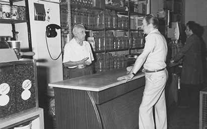 Caffetteria caffè foto storica
