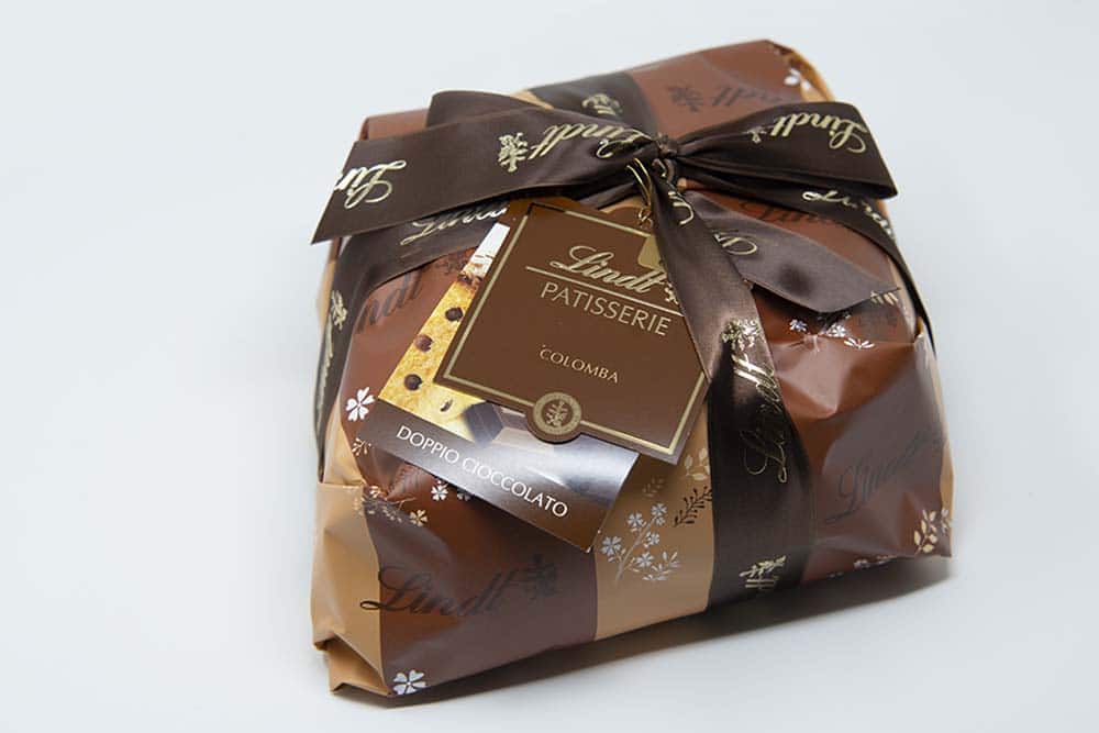 Lindt colomba patisserie doppio cioccolato Genova 2
