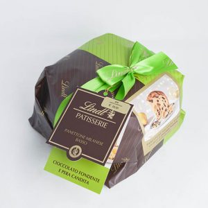 Lindt Patisserie – Panettone Milanese basso – Fondente e Pera Candita