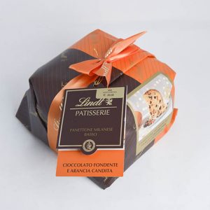 Lindt Patisserie – Panettone Milanese basso – Fondente e Arancia Candita